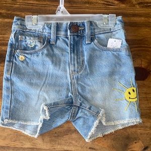 Old Navy 3T blue jean shorts